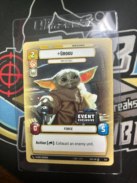 2024 Star Wars Unlimited Grogu Event Exclusive. Mint.