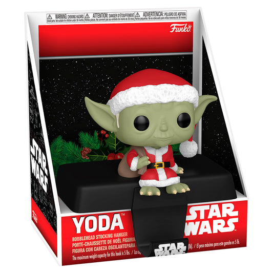 Yoda in Santa Outfit Funko Pop! Vinyl Figure. New.