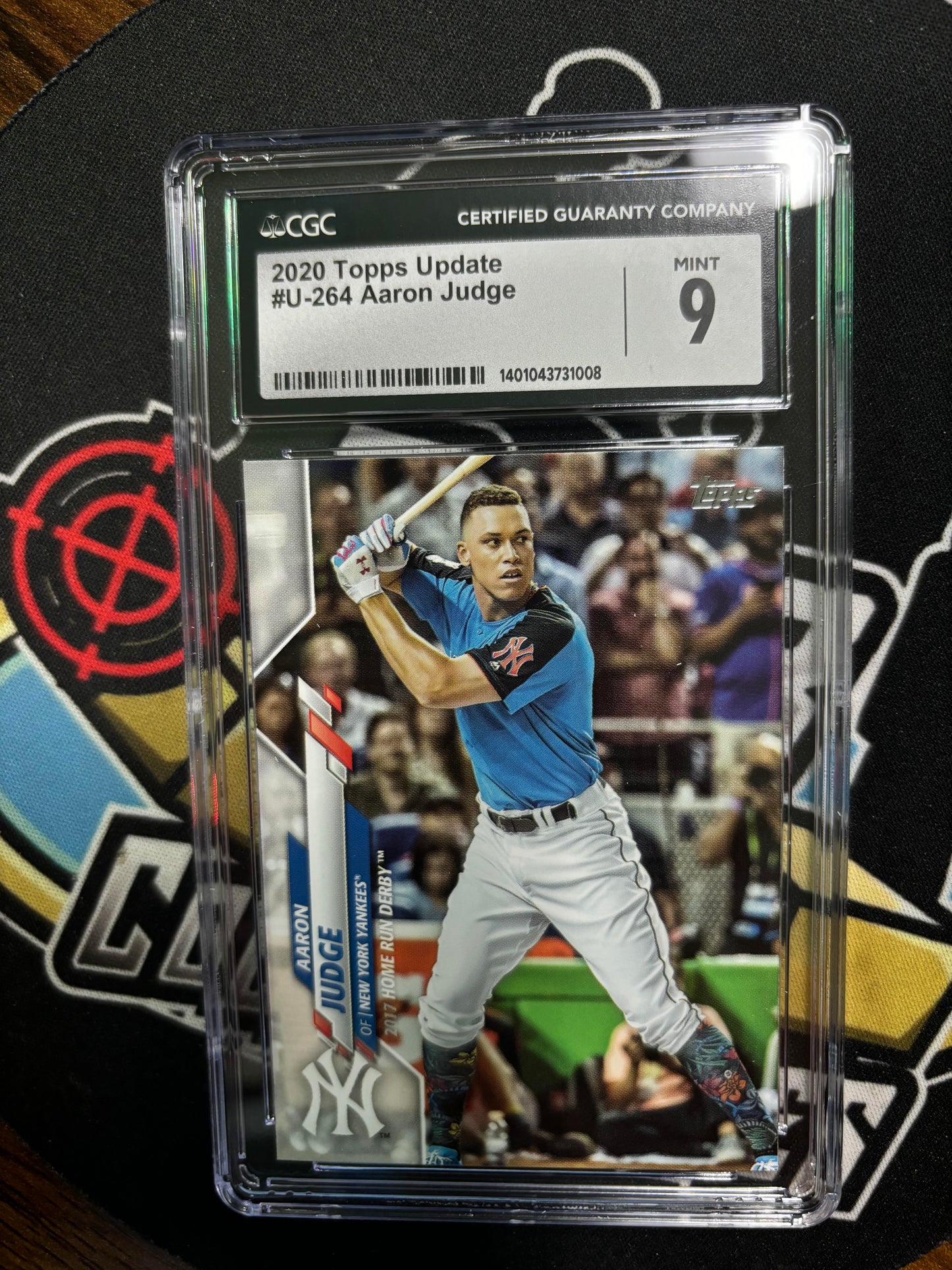 2020 Topps Update Aaron Judge #U-264 Home Run Derby! CGC 9!