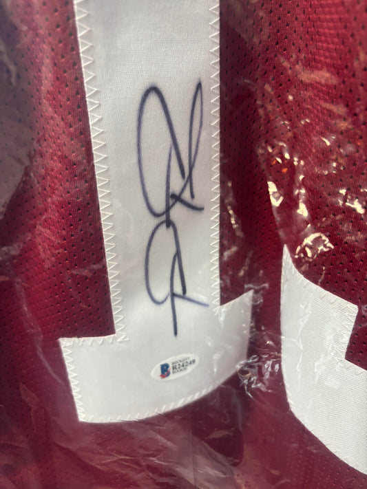 Tua Tagovailoa Autographed Alabama Crimson Tide Jersey. Beckett COA!