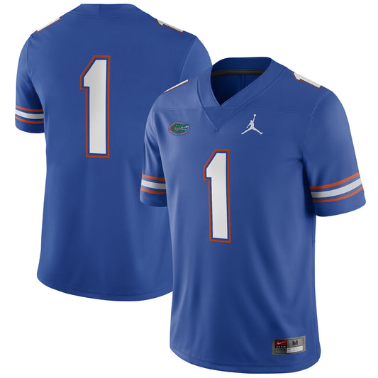 Florida Gators Jordan Brand #1 Game Jersey - Royal. Mens XL.New.