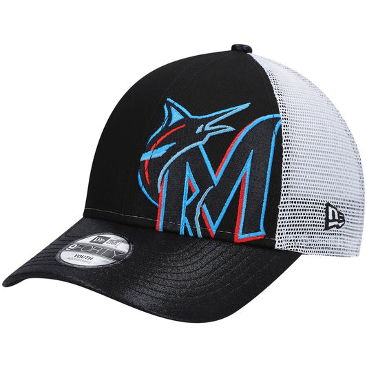 New Era Youth Miami Marlins Adjustable Hat